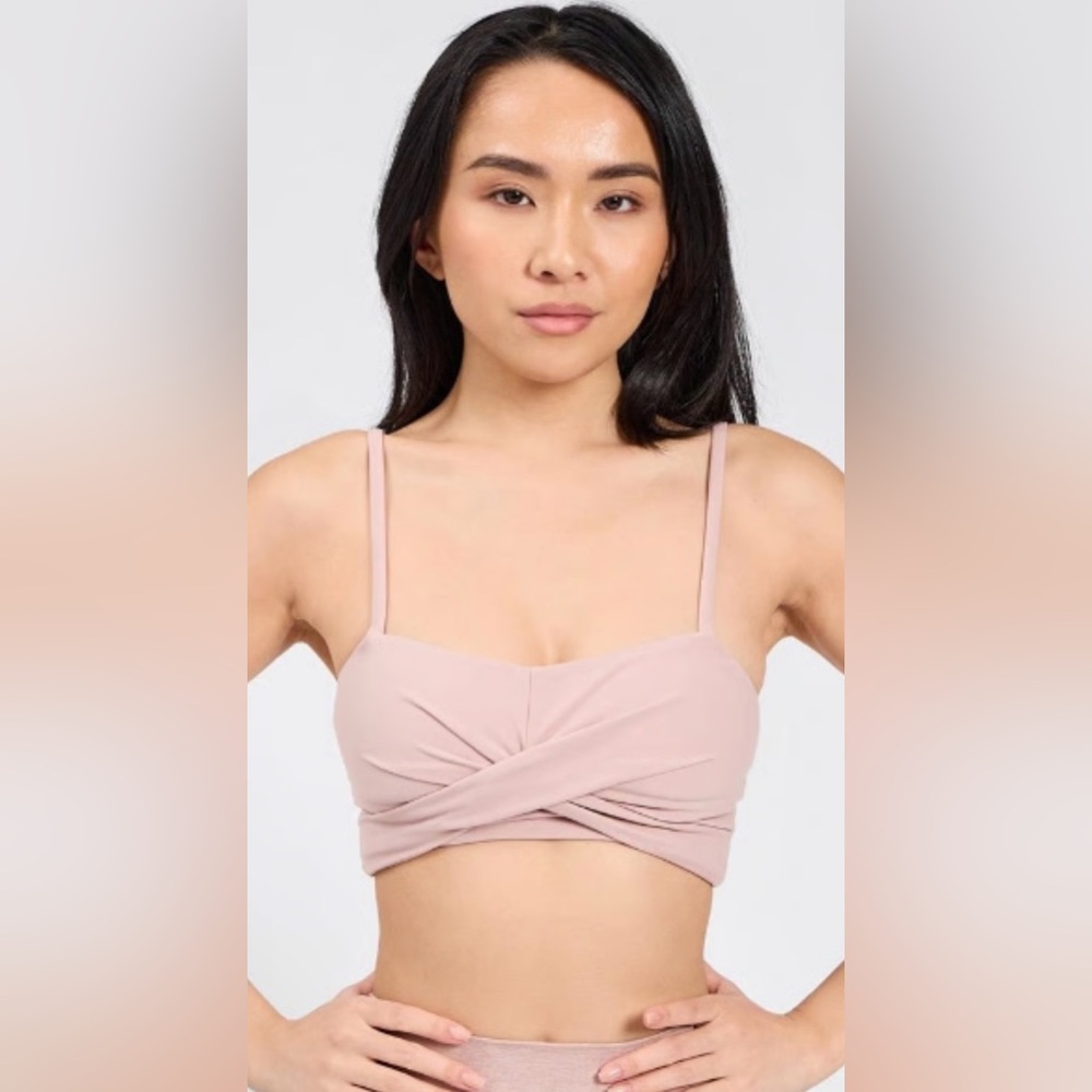 Buffbunny Ivy Wrap Sports Bra in Berry Ice